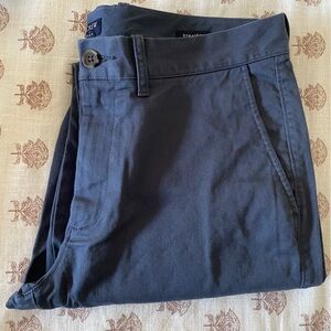 J. Crew men’s Straight-fit flex chino pant overcast blue